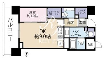 アトラス白金台レジデンス 405 間取り図