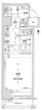 アルテシモポルト 802 間取り図