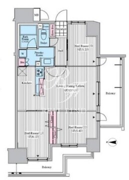 クロスレジデンス東十条 310 間取り図