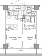 ザ・パークハビオ高円寺 318 間取り図
