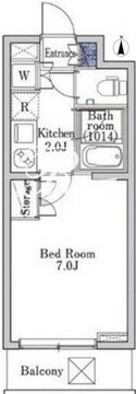ラクラス学芸大学 205 間取り図