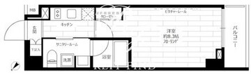 ステージグランデ茅場町 503 間取り図