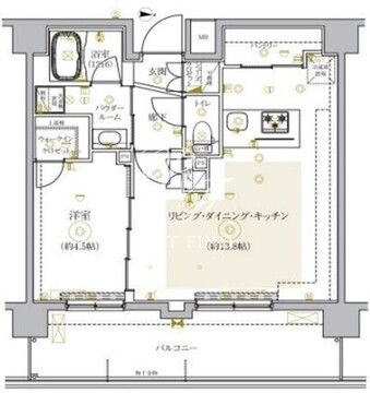 セジョリ墨田イースト2 505 間取り図