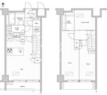 レジデンス桜新町ガーデン 109 間取り図