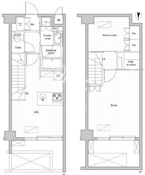 レジデンス桜新町ガーデン 113 間取り図