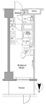 ザ・パークハビオ木場 212 間取り図