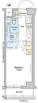 レジデンス高円寺 303 間取り図