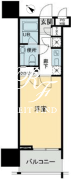 パトリア九段下 902 間取り図