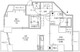 アリカ文京本郷 201 間取り図