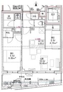 ルネサンスコート学芸大学 102 間取り図 ?>