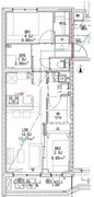 ルネサンスコート学芸大学 401 間取り図