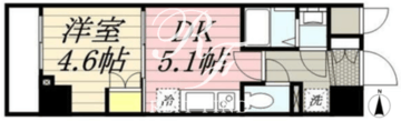 パセオ本所吾妻橋 502 間取り図