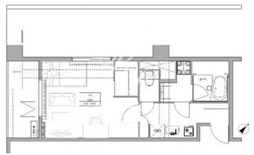 HF目黒行人坂レジデンス 505 間取り図