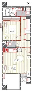 HF目黒行人坂レジデンス 108 間取り図
