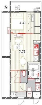HF目黒行人坂レジデンス 303 間取り図