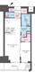 コンフォリア滝野川 1502 間取り図