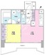 ラサンテ五反田 402 間取り図