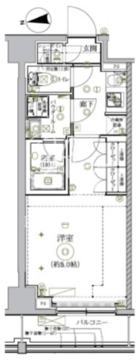 リルシア北新宿 403 間取り図