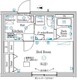 ラフィスタ品川西大井 402 間取り図