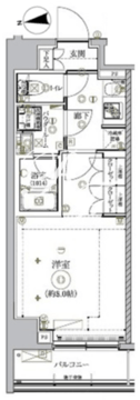 リルシア北新宿 207 間取り図