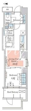 パークアクシス元麻布 501 間取り図