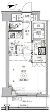 リルシア北新宿 209 間取り図