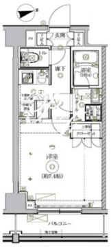 リルシア北新宿 309 間取り図
