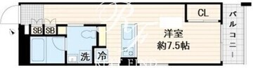 ルミークアン桜新町ノース 401 間取り図