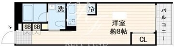 ルミークアン桜新町ノース 302 間取り図