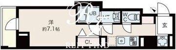 グランジット月島 801 間取り図