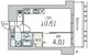 グランデュオ下北沢12 603 間取り図