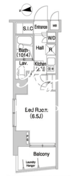 コンフォリア押上 401 間取り図