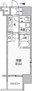 シーズンフラッツ大森エアリー 1404 間取り図