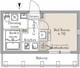 ライブフラット千駄木 502 間取り図