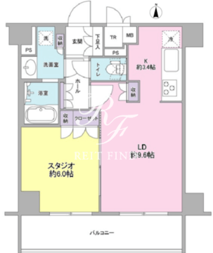 コンフォリア春日富坂 1003 間取り図