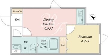 ライブフラット森下2 102 間取り図