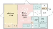 ライブフラット森下2 501 間取り図