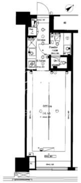 The SOHO 1126 間取り図