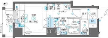 ズーム新宿下落合 1102 間取り図