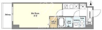コンフォリア西尾久 603 間取り図