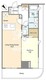 フロンティア新宿タワー 901 間取り図
