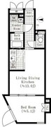 クレアティフ池袋本町 103 間取り図