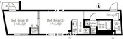 クレアティフ池袋本町 401 間取り図