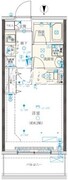 クレイシア門前仲町 1402 間取り図