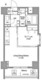 コンフォリア町屋 401 間取り図