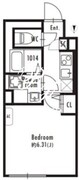 グランパセオ北新宿 305 間取り図
