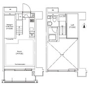カスタリア中延 308 間取り図