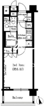 パークアクシス学芸大学 403 間取り図