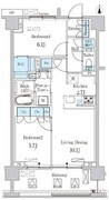 オアーゼ池上テラス 303 間取り図 ?>