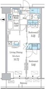 パークアクシス新宿百人町 425 間取り図